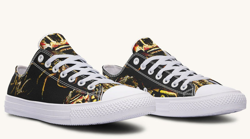 Crawl the Sea of Stars Black Lowtops - Jaded Lament