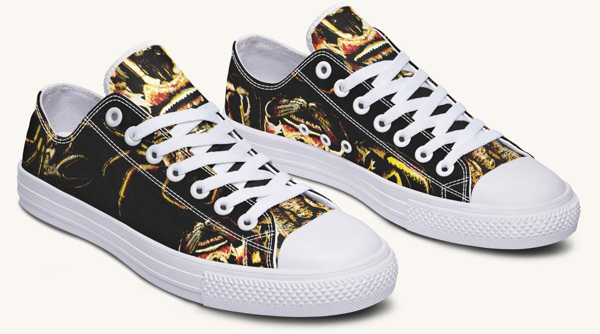 Crawl the Sea of Stars Black Lowtops - Jaded Lament