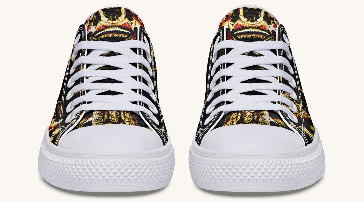 Crawl the Sea of Stars Black Lowtops - Jaded Lament