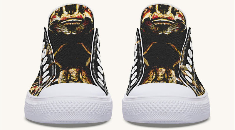 Crawl the Sea of Stars Black Lowtops - Jaded Lament