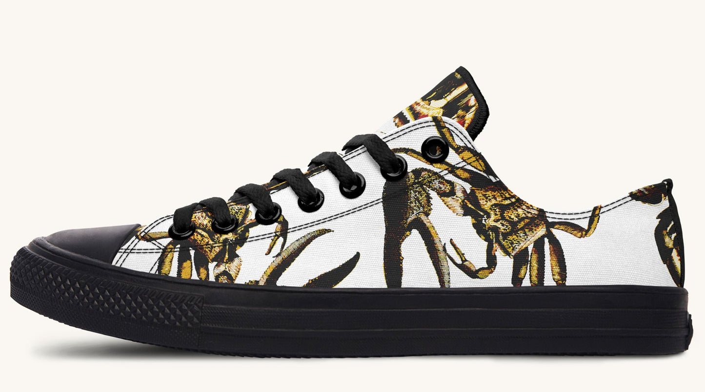 Crawl the Sea of Stars White Lowtops - Jaded Lament