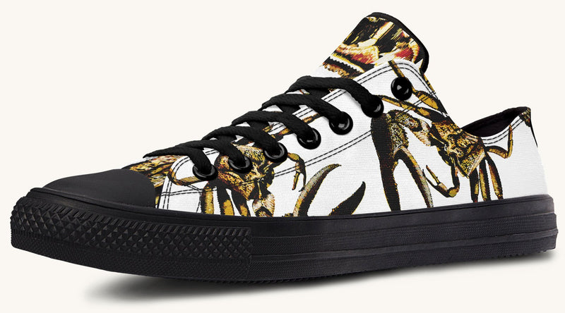 Crawl the Sea of Stars White Lowtops - Jaded Lament