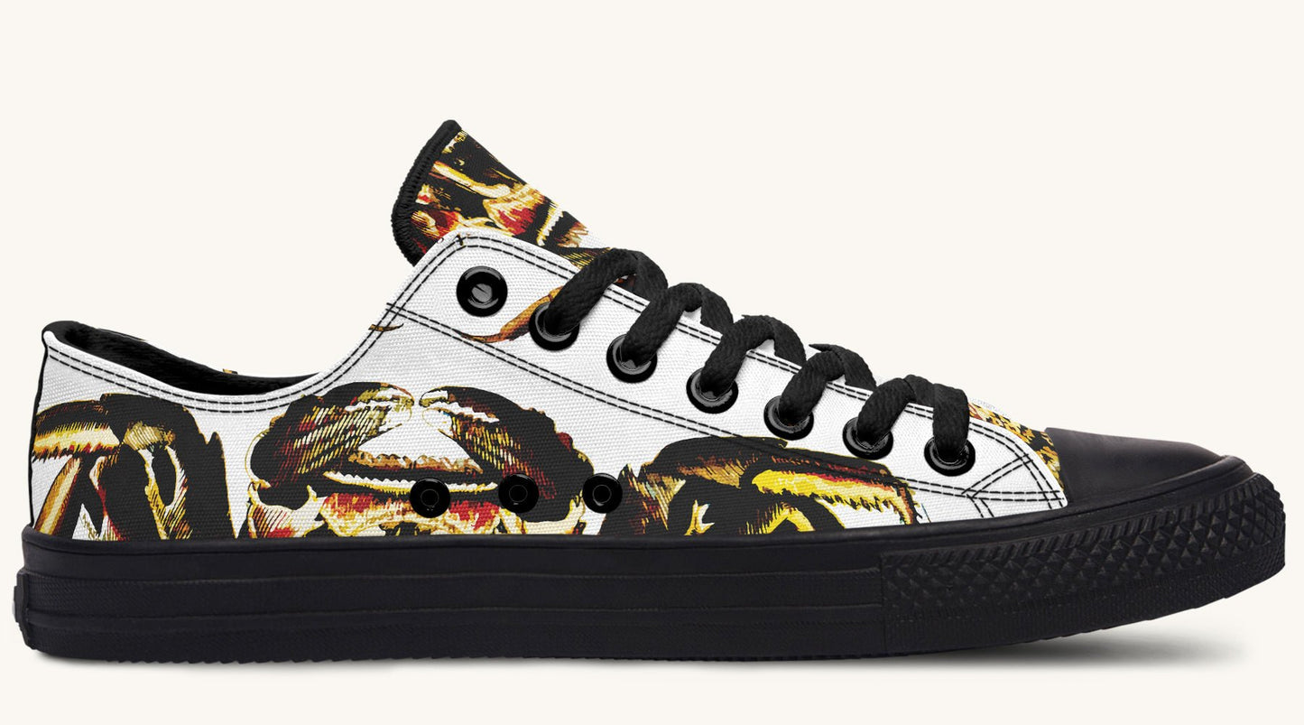 Crawl the Sea of Stars White Lowtops - Jaded Lament