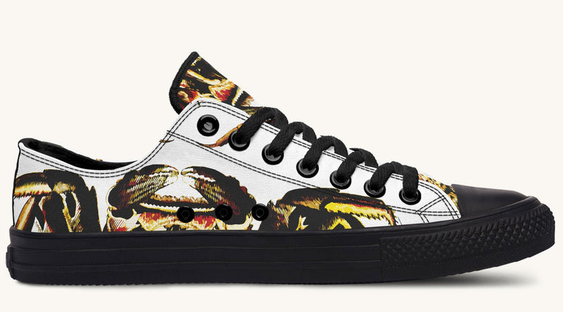 Crawl the Sea of Stars White Lowtops - Jaded Lament