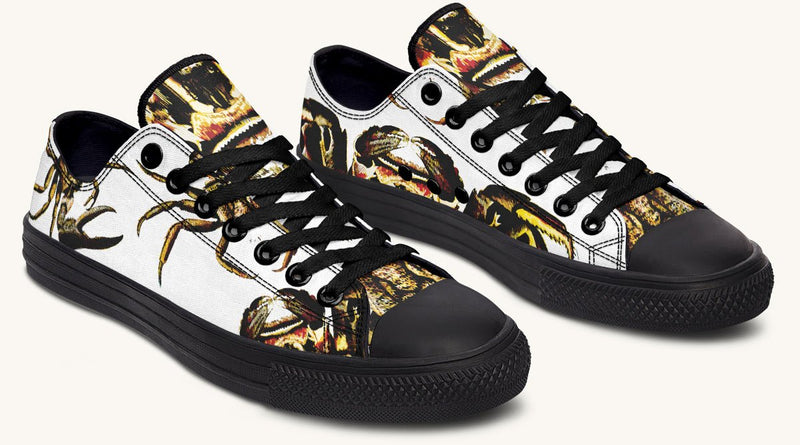 Crawl the Sea of Stars White Lowtops - Jaded Lament