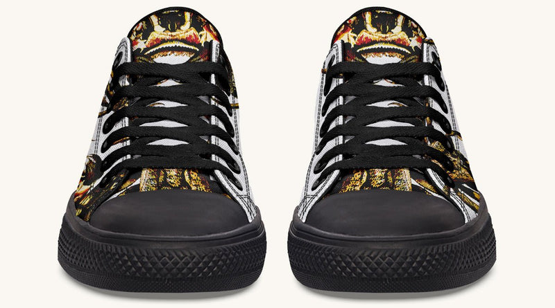 Crawl the Sea of Stars White Lowtops - Jaded Lament