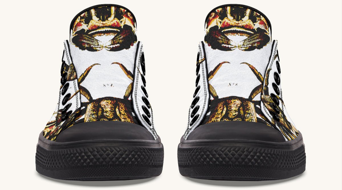 Crawl the Sea of Stars White Lowtops - Jaded Lament