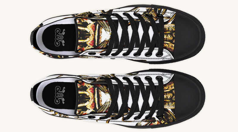 Crawl the Sea of Stars White Lowtops - Jaded Lament