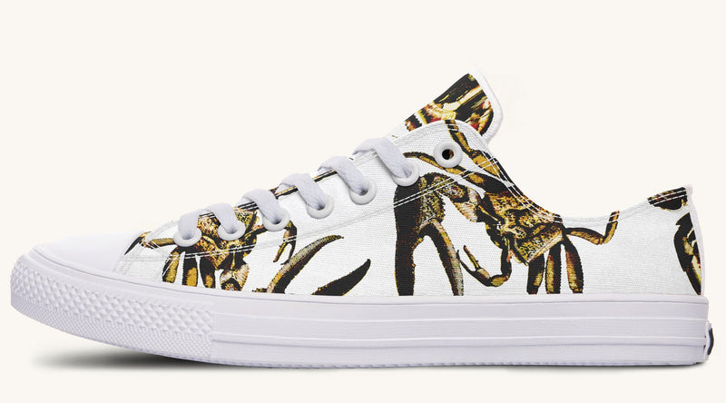 Crawl the Sea of Stars White Lowtops - Jaded Lament