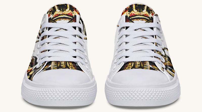 Crawl the Sea of Stars White Lowtops - Jaded Lament