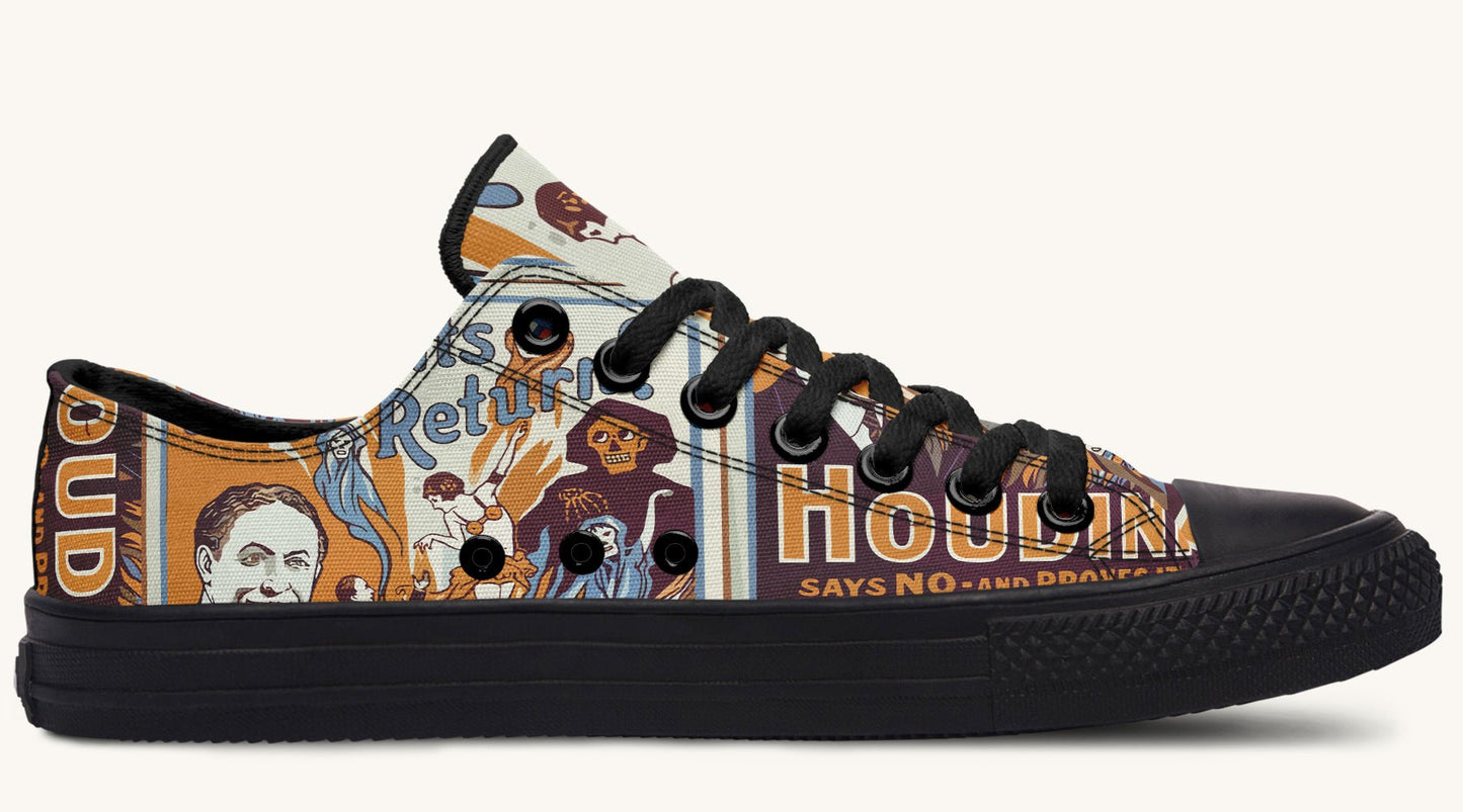 Do Spirits Exist Harry Houdini Lowtops - Jaded Lament