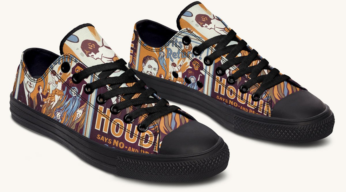 Do Spirits Exist Harry Houdini Lowtops - Jaded Lament