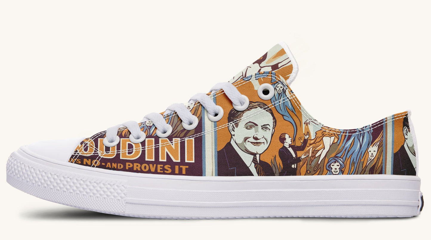 Do Spirits Exist Harry Houdini Lowtops - Jaded Lament