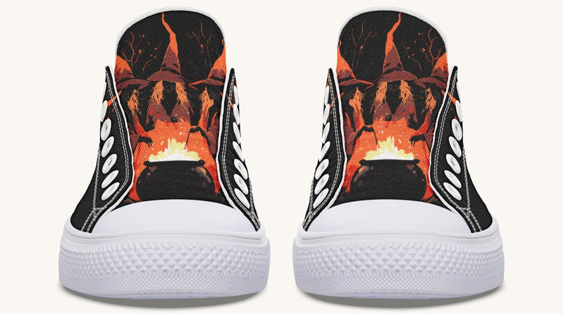 Double Double Toil And Trouble Lowtops - Jaded Lament