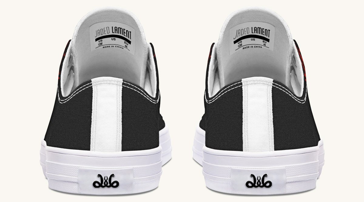 Draculas Castle Lowtops - Jaded Lament