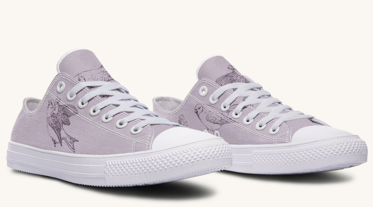 Feather And Cloud Lowtops - Jaded Lament