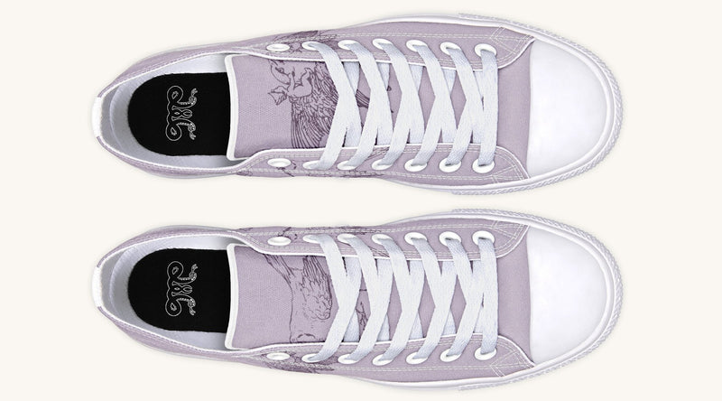 Feather And Cloud Lowtops - Jaded Lament