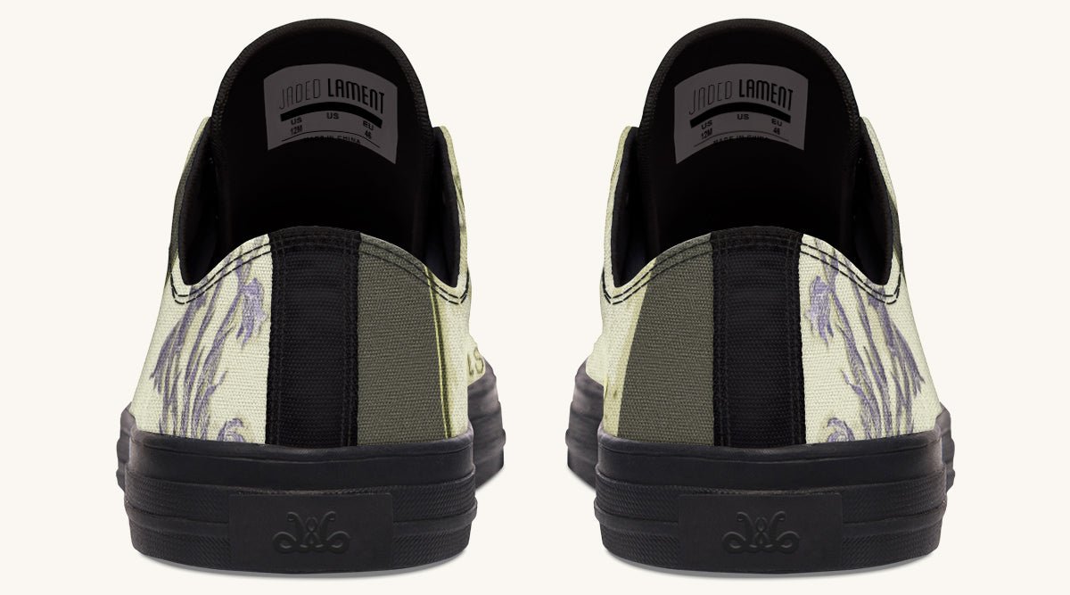 Hope Wears a Feather Emily Dickinson Lowtops - Jaded Lament