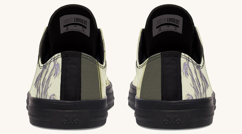 Hope Wears a Feather Emily Dickinson Lowtops - Jaded Lament