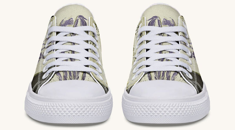 Hope Wears a Feather Emily Dickinson Lowtops - Jaded Lament