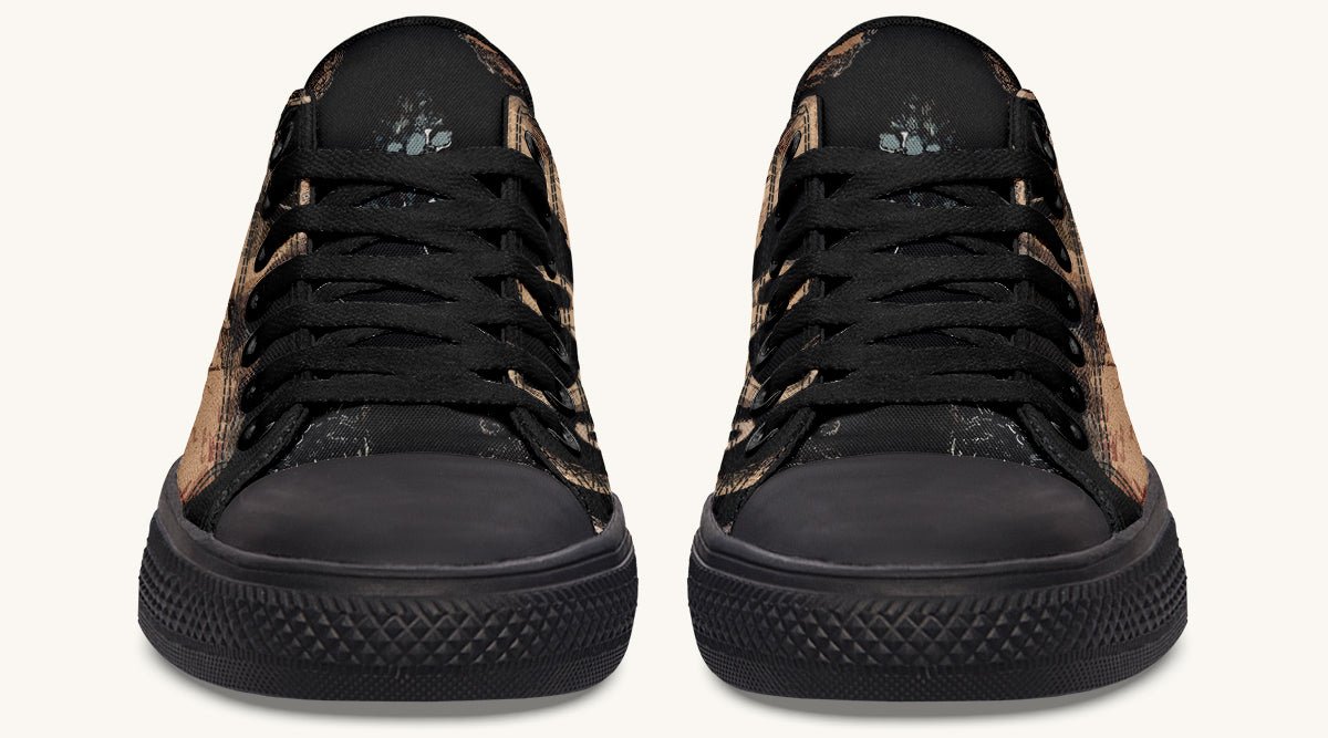 Kraken Unleashed Black Lowtops - Jaded Lament