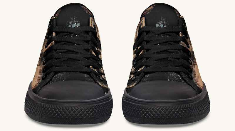 Kraken Unleashed Black Lowtops - Jaded Lament