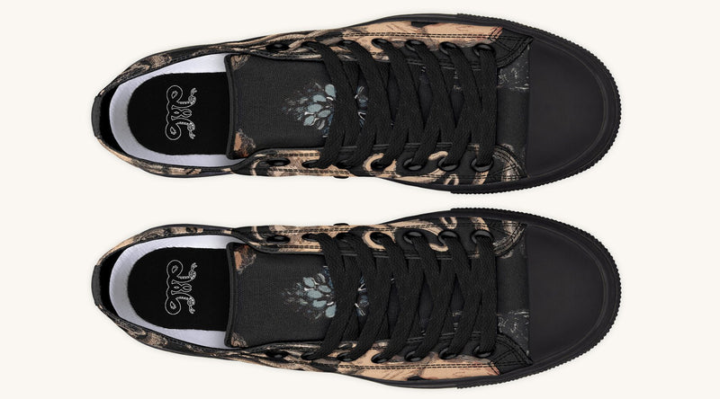 Kraken Unleashed Black Lowtops - Jaded Lament