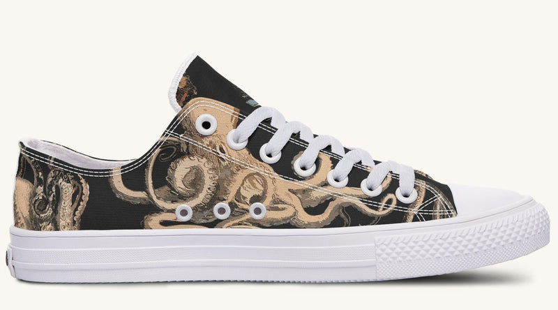 Kraken Unleashed Black Lowtops - Jaded Lament