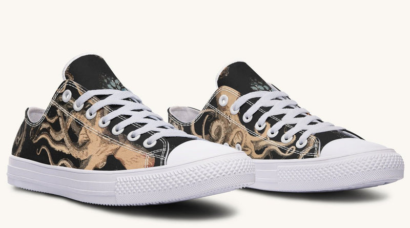 Kraken Unleashed Black Lowtops - Jaded Lament