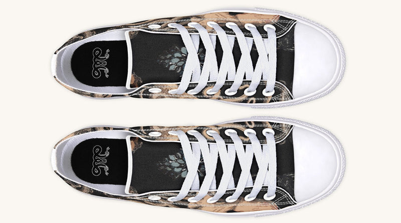 Kraken Unleashed Black Lowtops - Jaded Lament