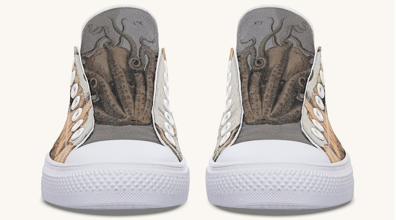 Kraken Unleashed Light Brown Lowtops - Jaded Lament