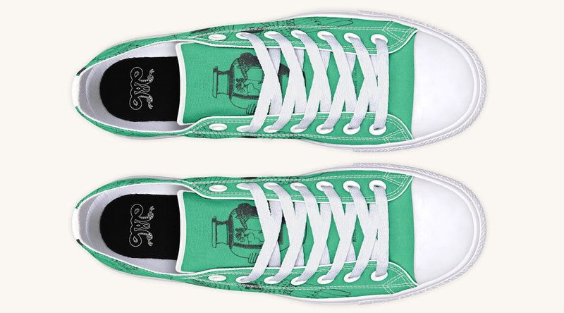 Love Gods in Flight Lowtops - Jaded Lament