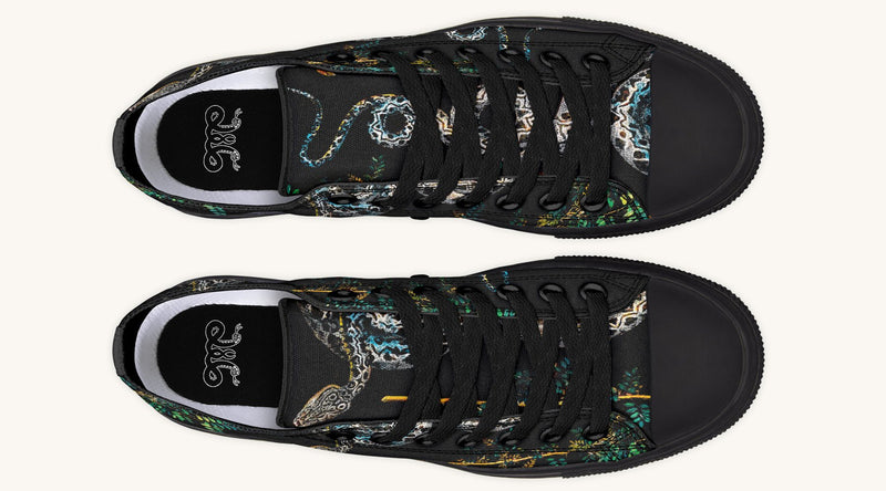 Serpent in Bloom Lowtops - Jaded Lament