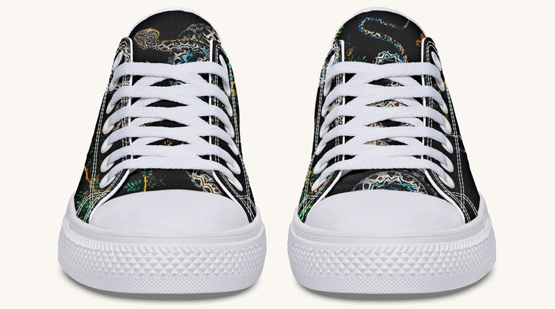 Serpent in Bloom Lowtops - Jaded Lament