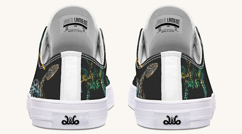 Serpent in Bloom Lowtops - Jaded Lament