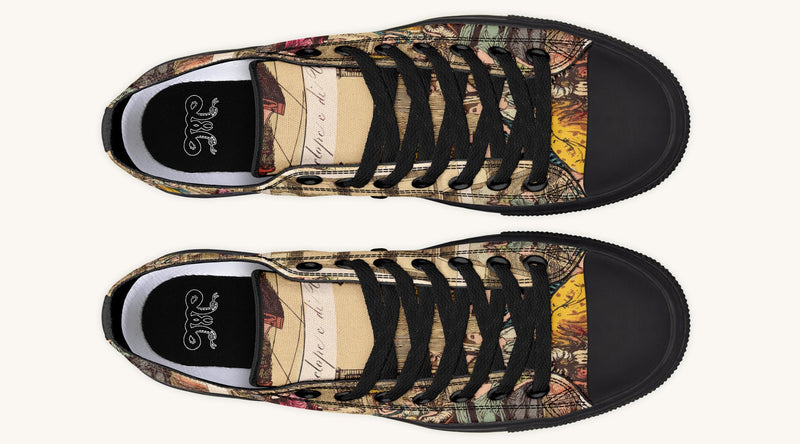 She Waited On Ithaca Lowtops - Jaded Lament