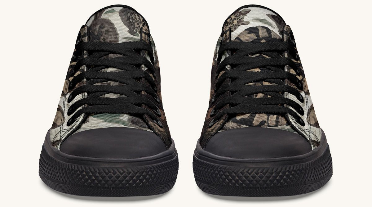 Turtle Time Desaturated Lowtops - Jaded Lament