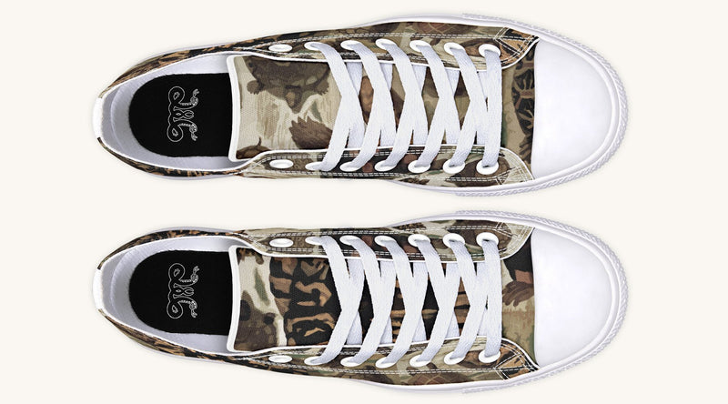 Turtle Time Vivid Lowtops - Jaded Lament