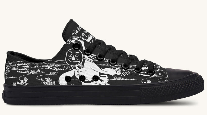 Woz Stork And Scarecrow Lowtops - Jaded Lament