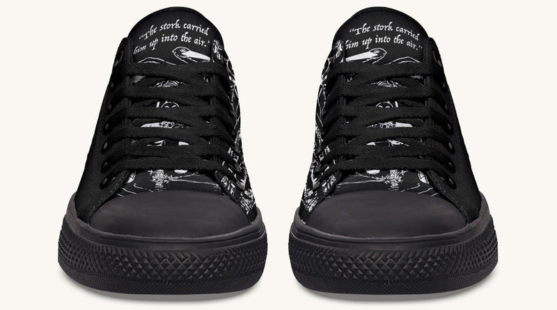 Woz Stork And Scarecrow Lowtops - Jaded Lament