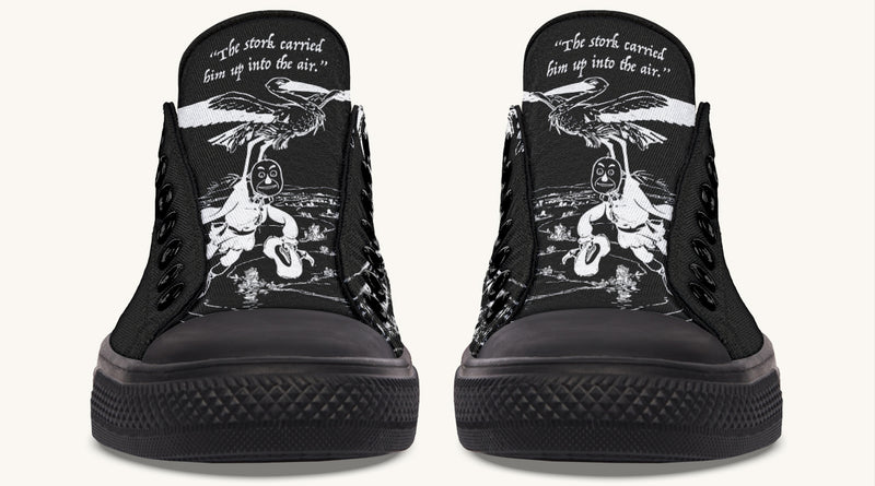 Woz Stork And Scarecrow Lowtops - Jaded Lament