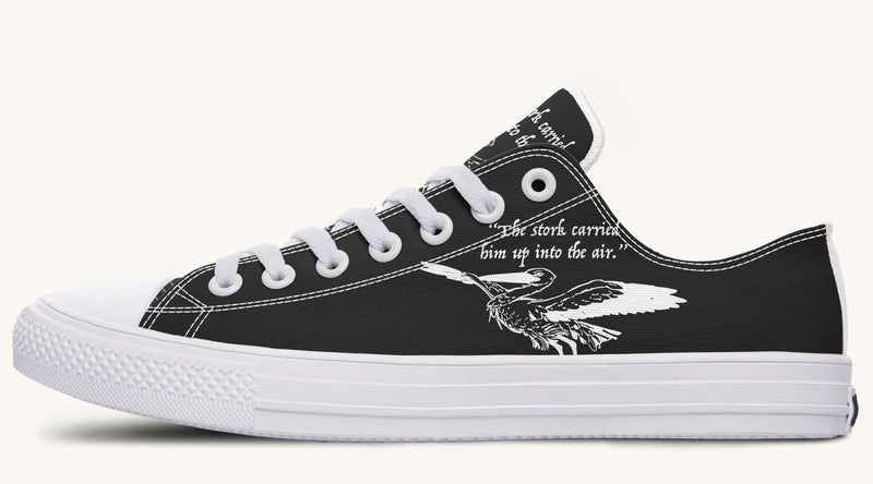 Woz Stork And Scarecrow Lowtops - Jaded Lament