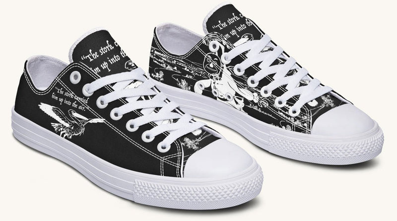 Woz Stork And Scarecrow Lowtops - Jaded Lament