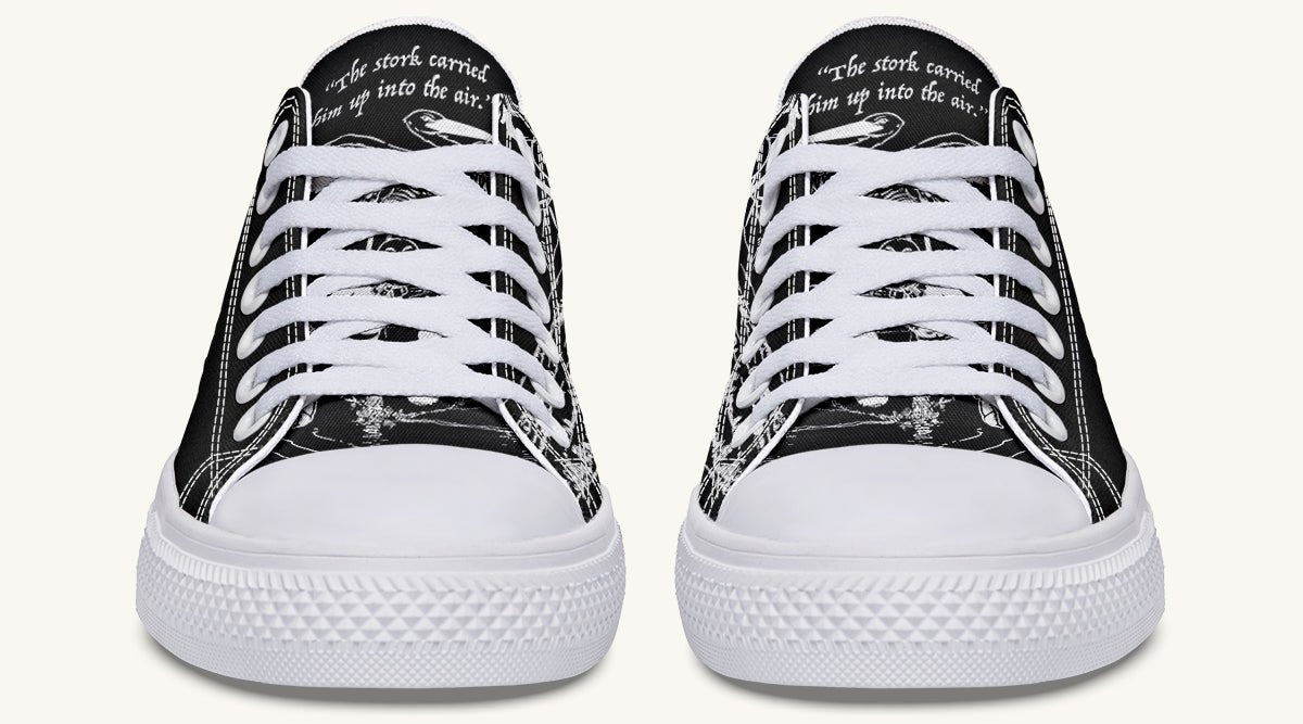 Woz Stork And Scarecrow Lowtops - Jaded Lament