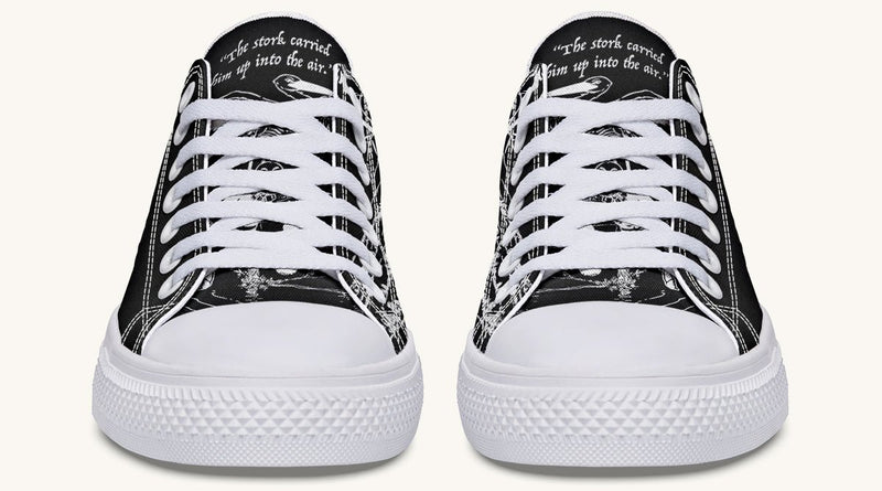 Woz Stork And Scarecrow Lowtops - Jaded Lament