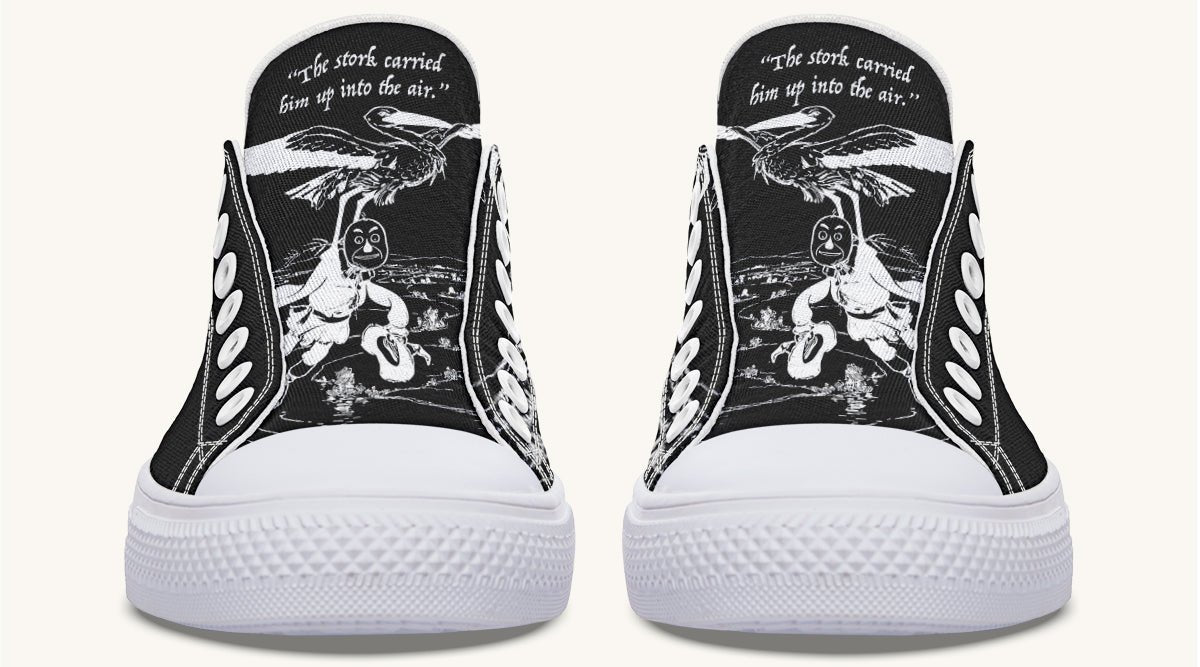 Woz Stork And Scarecrow Lowtops - Jaded Lament