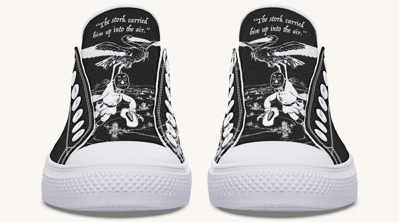 Woz Stork And Scarecrow Lowtops - Jaded Lament