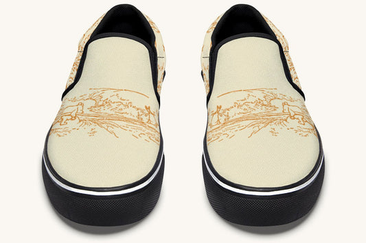 A Day With Friends Slip On Shoes - Jaded Lament