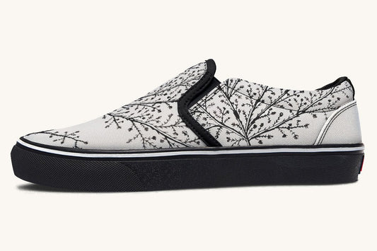 A Delicate Breath Bw Slip On Shoes - Jaded Lament