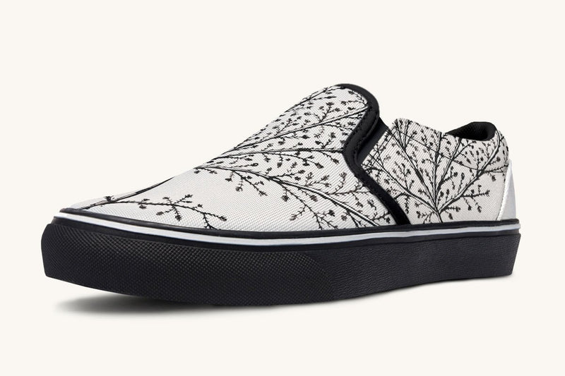 A Delicate Breath Bw Slip On Shoes - Jaded Lament
